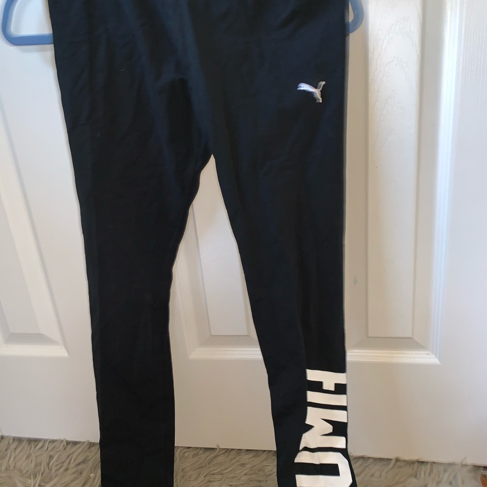 black puma leggings